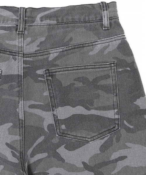 SHORT ROUND（ショートラウンド）の「SHORT ROUND/ドッキングデニムパンツ（デニムパンツ・メンズ・ブラック系3・LARGE/MEDIUM）」の8枚目の写真