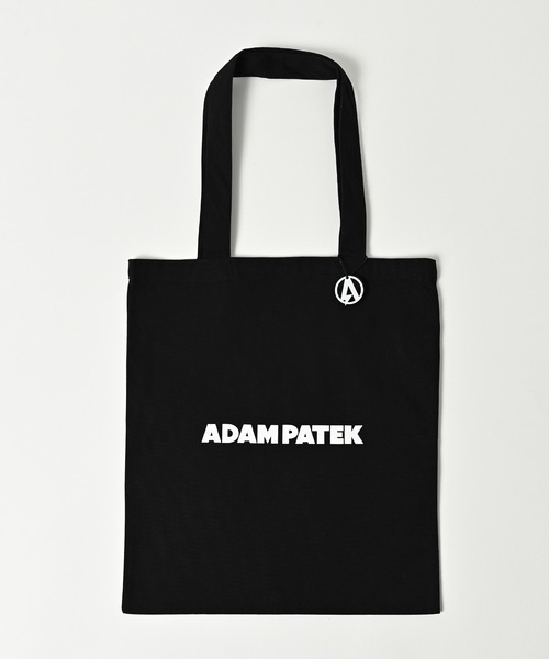 ADAM PATEK(アダムパテック)の「【ADAMPATEK/アダムパテック】basic logo daily tote/ベーシックロゴデイリートート(トートバッグ・レディース・ブラック・FREE)」の1枚目の写真