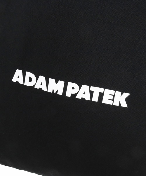 ADAM PATEK（アダムパテック）の「【ADAMPATEK/アダムパテック】basic logo daily tote/ベーシックロゴデイリートート（トートバッグ・レディース・ブラック・FREE）」の4枚目の写真