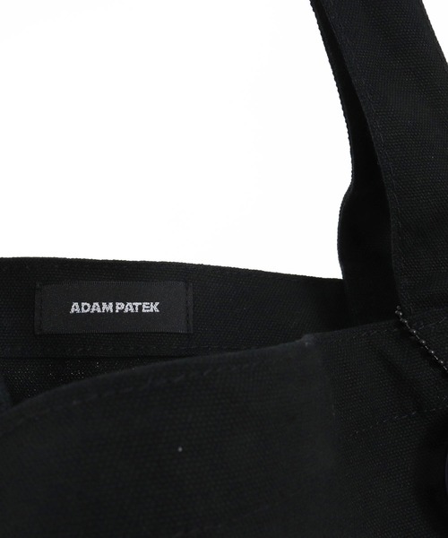 ADAM PATEK(アダムパテック)の「【ADAMPATEK/アダムパテック】basic logo daily tote/ベーシックロゴデイリートート(トートバッグ・レディース・ブラック・FREE)」の5枚目の写真