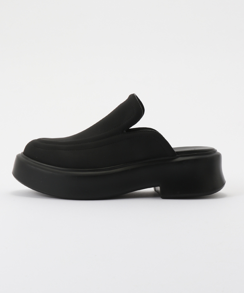 Purpred（パープレッド）の「【Purpred/パープレッド】SANDALS:サンダル　CO6-PS015（サンダル・レディース・ブラック・22.5cm/23.5cm/24.5cm）」の2枚目の写真