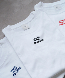 メッセージロゴTシャツ