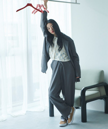 LUKU nari（ルクナーリ）の「TRワイドパンツ（スラックス）」