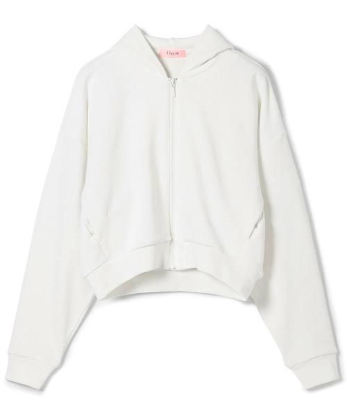 chacott チャコット リバーシブルジャケット アウタートップス スウェットフーデットジャケット（カバーオール）｜Chacott