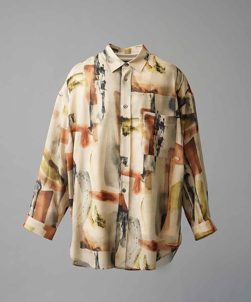 UNISEX》【LIMITED EDITION】ORIGINAL GRAPHIC Prime-Over Shirt Coat