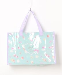 Marble Line（マーブルライン）の「シェル・フルーツ・ユニコーン総柄プールバッグ（スイムグッズ）」
