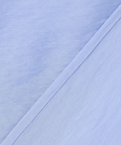 J.PRESS Ladies(J.プレス レディス)の「【WEB限定カラーあり・洗える】Sheer Vis リネン バンドカラー ブラウス(シャツ/ブラウス・レディース・アイボリー系/サックスブルー系/カーキ系/ネイビー系・XS)」の21枚目の写真