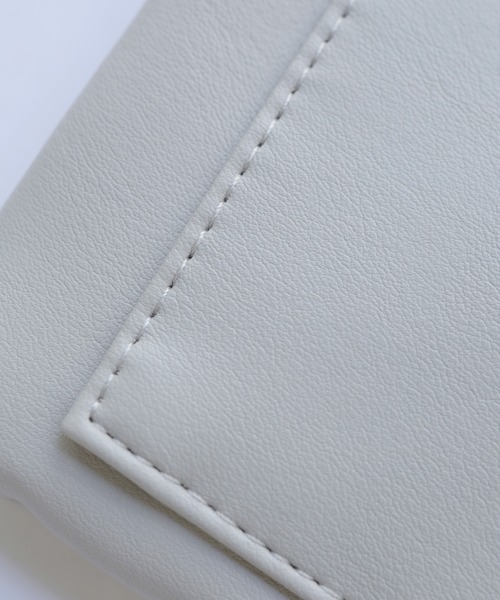 Crisp(クリスプ)の「ポーチ付きミニショルダーバッグ(ショルダーバッグ・レディース・ホワイト/ライトグレー/ブルー・FREE)」の5枚目の写真