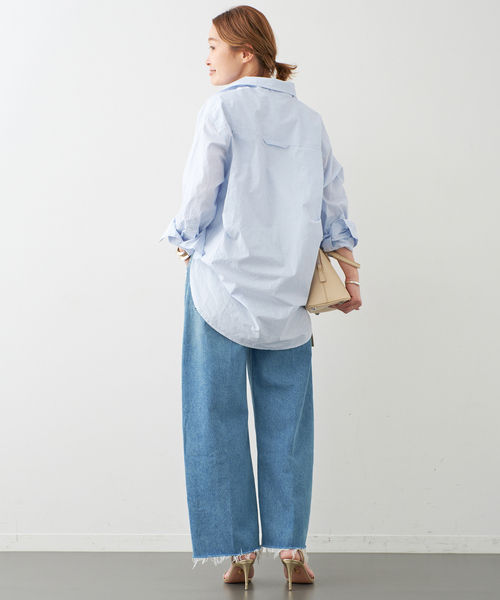 2022AW シチズンスオブヒューマニティー KAYLA デニムシャツ　ゆったり レディース】KAYLA Western Shirt | CITIZENS of HUMANITY