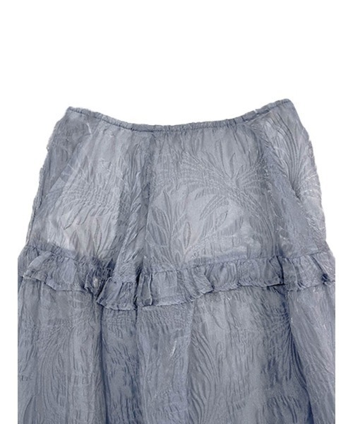 美品✨HONEY MI HONEY jacquard frill skirt HONEY MI HONEY（ハニーミーハニー）の「【ZOZO限定】jacquard