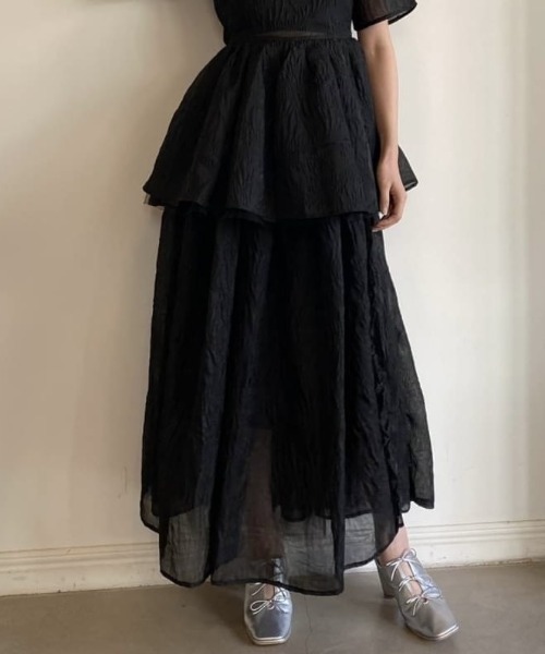 美品✨HONEY MI HONEY jacquard frill skirt セール】【ZOZO限定】jacquard frill skirt（スカート）｜HONEY