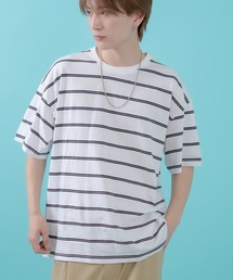 マルチボーダー 半袖Tシャツ