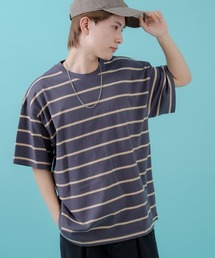 マルチボーダー 半袖Tシャツ