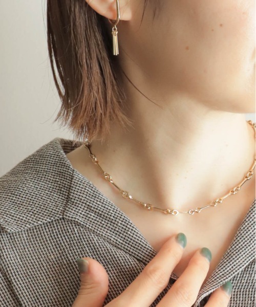 ボーンリンクチェーンネックレス | NOMBRE IMPAIR