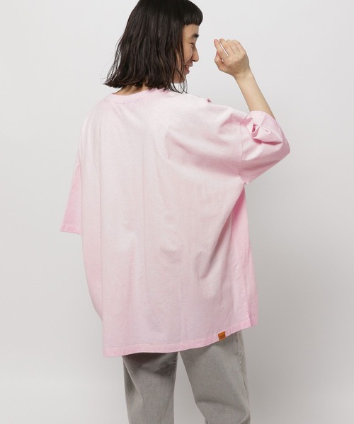 セール】フェードロゴチュニックTシャツ（Tシャツ/カットソー