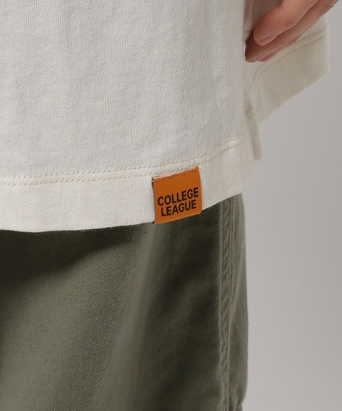 niko and...（ニコアンド）の「フェードロゴチュニックTシャツ（Tシャツ/カットソー・レディース・オフホワイト/チャコール/ピンク/ライトグリーン・FREE）」の10枚目の写真