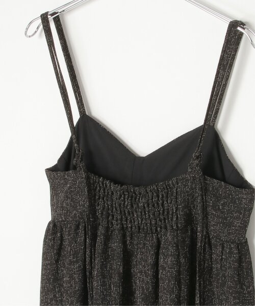 VENCEEXCHANGE（ヴァンスエクスチェンジ）の「サマーツィードキャミワンピース（ワンピース・レディース・ブラック/アイボリー/グレー/ブラウン・FREE）」の15枚目の写真