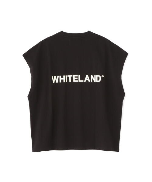 WHITELAND（ホワイトランド）の「【WEB&DEPOT限定】WHITELAND/LOGO NS（タンクトップ・レディース・ブラック/ホワイト/ベージュ・S/M/L）」の8枚目の写真