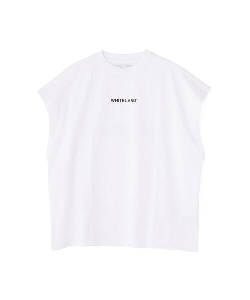 WHITELAND（ホワイトランド）の「【WEB&DEPOT限定】WHITELAND/LOGO NS（タンクトップ・レディース・ブラック/ホワイト/ベージュ・S/M/L）」の10枚目の写真