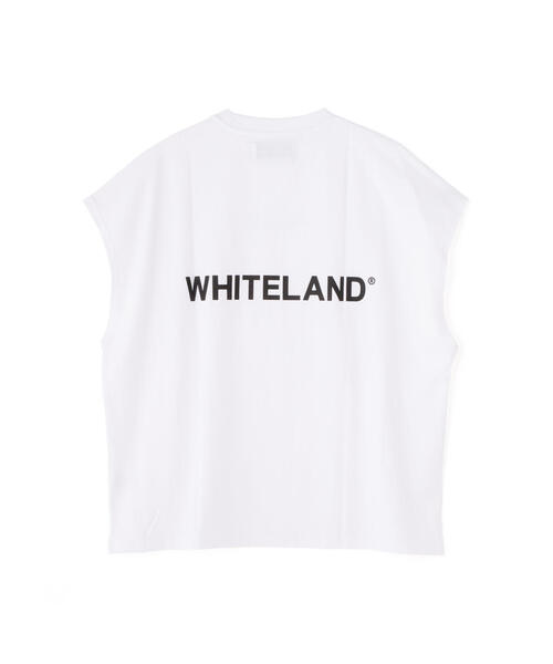 WHITELAND（ホワイトランド）の「【WEB&DEPOT限定】WHITELAND/LOGO NS（タンクトップ・レディース・ブラック/ホワイト/ベージュ・S/M/L）」の14枚目の写真