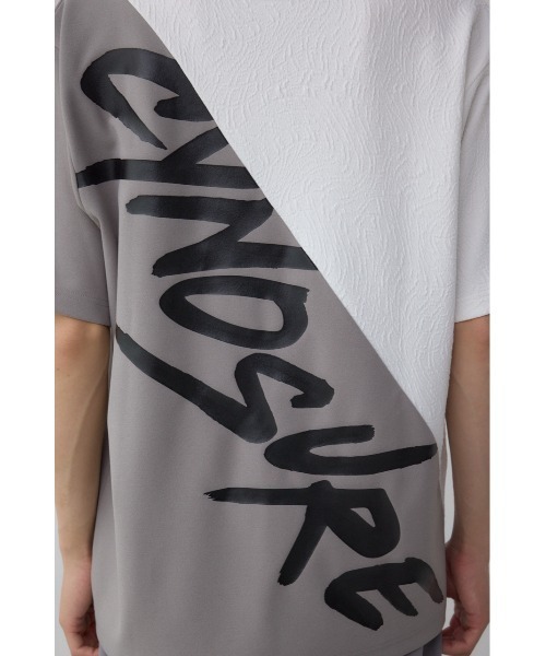 AZUL by moussy(アズールバイマウジー)の「異素材スウィッチンググラフィックTシャツ(Tシャツ/カットソー・メンズ・ブラック系その他/グレー系その他/ホワイト系その他・SMALL/MEDIUM/LARGE)」の10枚目の写真