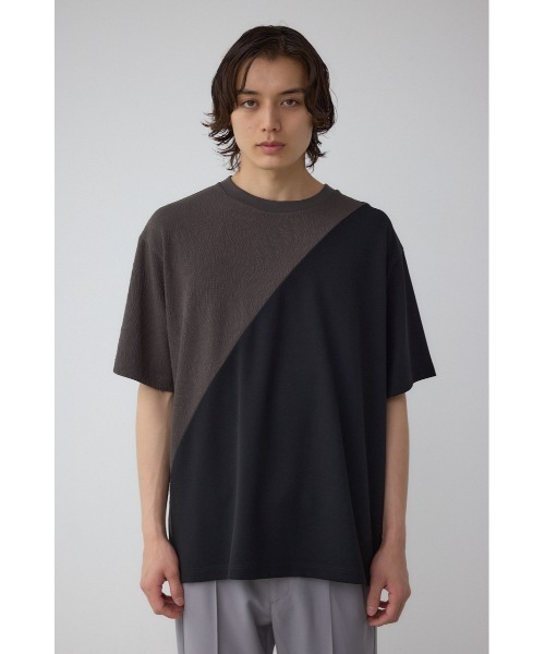 AZUL by moussy(アズールバイマウジー)の「異素材スウィッチンググラフィックTシャツ(Tシャツ/カットソー・メンズ・ブラック系その他/グレー系その他/ホワイト系その他・SMALL/MEDIUM/LARGE)」の16枚目の写真