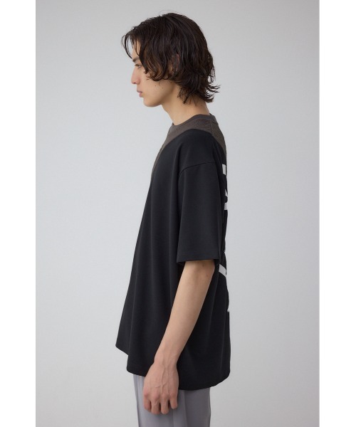 AZUL by moussy(アズールバイマウジー)の「異素材スウィッチンググラフィックTシャツ(Tシャツ/カットソー・メンズ・ブラック系その他/グレー系その他/ホワイト系その他・SMALL/MEDIUM/LARGE)」の17枚目の写真