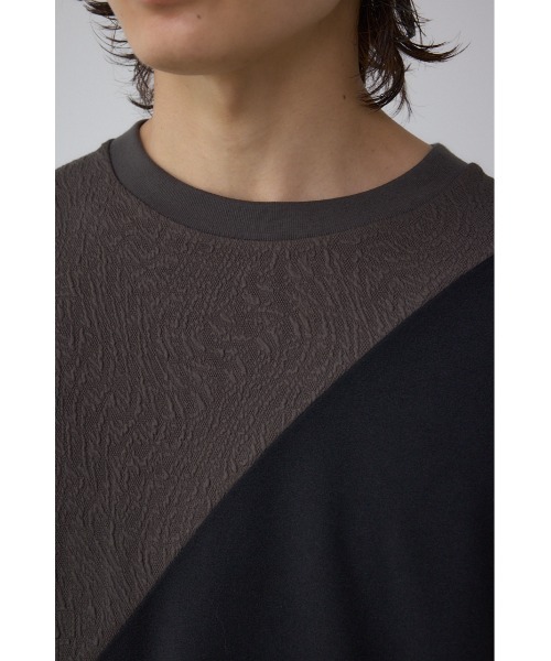 AZUL by moussy(アズールバイマウジー)の「異素材スウィッチンググラフィックTシャツ(Tシャツ/カットソー・メンズ・ブラック系その他/グレー系その他/ホワイト系その他・SMALL/MEDIUM/LARGE)」の19枚目の写真