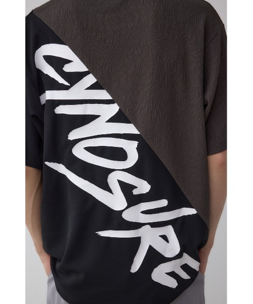 AZUL by moussy(アズールバイマウジー)の「異素材スウィッチンググラフィックTシャツ(Tシャツ/カットソー・メンズ・ブラック系その他/グレー系その他/ホワイト系その他・SMALL/MEDIUM/LARGE)」の20枚目の写真