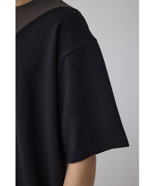 AZUL by moussy(アズールバイマウジー)の「異素材スウィッチンググラフィックTシャツ(Tシャツ/カットソー・メンズ・ブラック系その他/グレー系その他/ホワイト系その他・SMALL/MEDIUM/LARGE)」の21枚目の写真