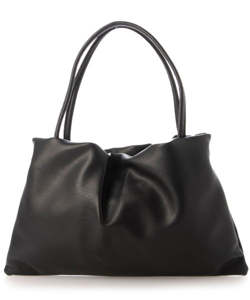 cache cache(カシュ カシュ)の「カシュカシュ cachecache / タック入り2wayショルダー(ショルダーバッグ・レディース・シルバー/ブラック/ホワイト・FREE)」の2枚目の写真