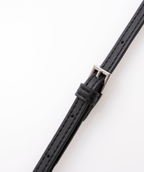 cache cache(カシュ カシュ)の「カシュカシュ cachecache / タック入り2wayショルダー(ショルダーバッグ・レディース・シルバー/ブラック/ホワイト・FREE)」の11枚目の写真