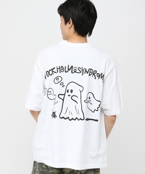 STOCKHOLM SYNDROME（ストックホルムシンドローム）の「STOCKHOLM SYNDROME／ゴ－スト25TEE（Tシャツ/カットソー・メンズ・ホワイト/ブラック/チャコール・FREE）」の2枚目の写真