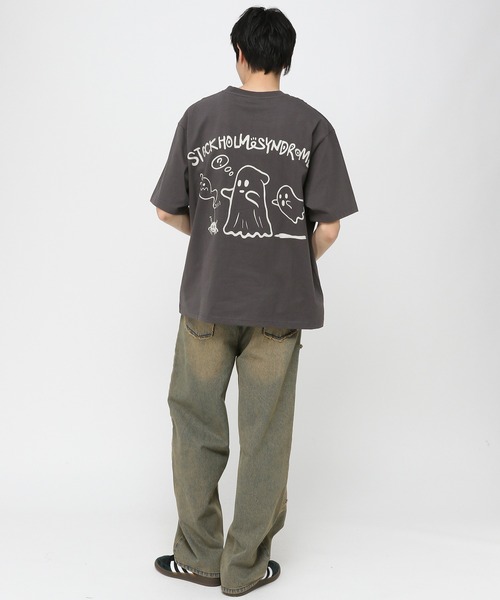 STOCKHOLM SYNDROME（ストックホルムシンドローム）の「STOCKHOLM SYNDROME／ゴ－スト25TEE（Tシャツ/カットソー・メンズ・ホワイト/ブラック/チャコール・FREE）」の12枚目の写真