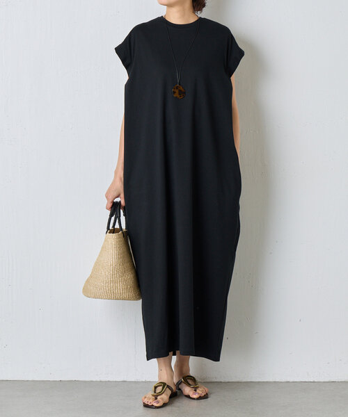 BEARDSLY　ビアズリー　オーガニックコットンタックワンピース BEARDSLEY（ビアズリー）の「オーガニックコットンタックワンピース