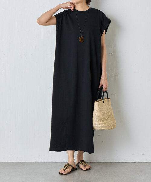 BEARDSLY　ビアズリー　オーガニックコットンタックワンピース BEARDSLEY（ビアズリー）の「オーガニックコットンタックワンピース