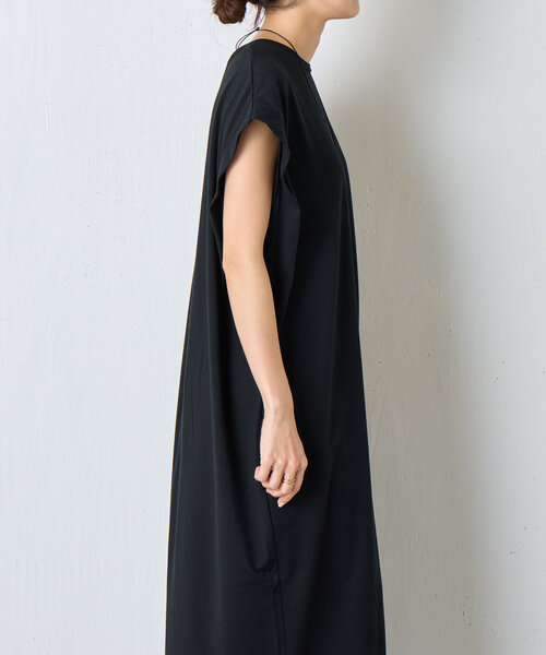 BEARDSLEY（ビアズリー）の「オーガニックコットンタックワンピース