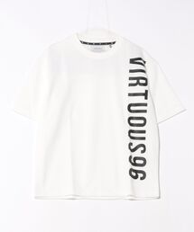 VIRTUOUS（バーチャス）の「【VIRTUOUS/バーチャス】ポンチブランドロゴ切替半袖Ｔシャツ（Tシャツ/カットソー）」