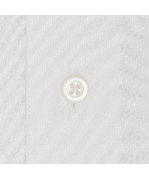TOKYO SHIRTS(トウキョウシャツ)の「形態安定ノンアイロン ワイド 半袖ストレッチビジネスワイシャツ(ビジネスシャツ・メンズ・ホワイト・首回り39cm/首回り41cm/首回り42cm/首回り43cm/首回り37cm)」の4枚目の写真