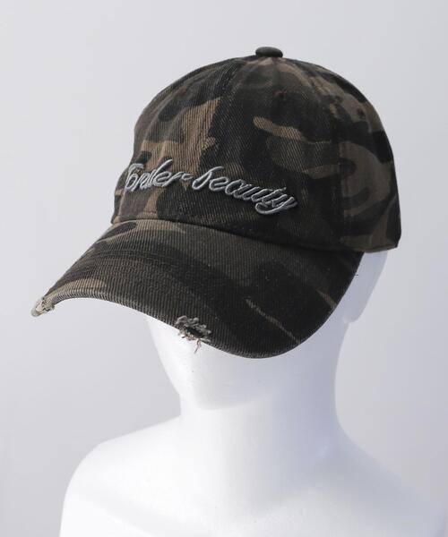 WEGO（ウィゴー）の「WEGO/刺繍カモフラキャップ（キャップ・レディース・ピンク/ダークグリーン/グレー・FREE）」の3枚目の写真