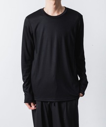 ATTACHMENT | 1/60 ウールスムース スリムフィット L/S TEE / 1/60 WOOL SMOOTH SLIM FIT L/S TEE(Tシャツ/カットソー)