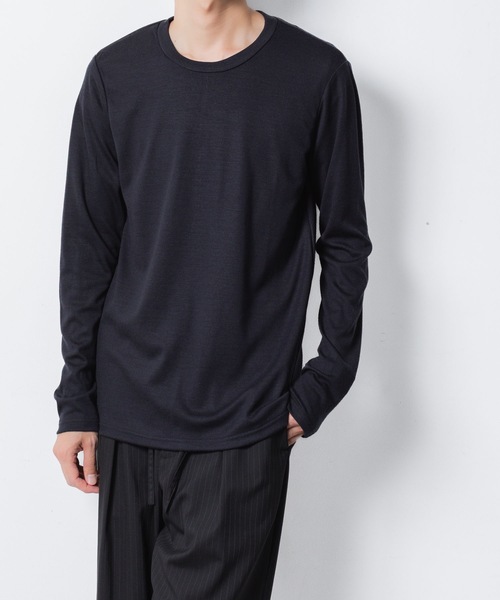 1/60 ウールスムース スリムフィット L/S TEE / 1/60 WOOL SMOOTH SLIM
