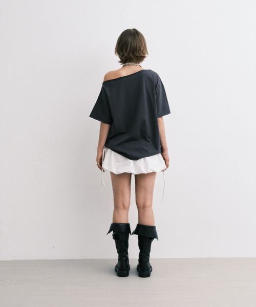 【MIDNIGHT MOVE】lace duo t Tシャツ Midnight Move／SET89 T（Tシャツ/カットソー）｜Midnight Move