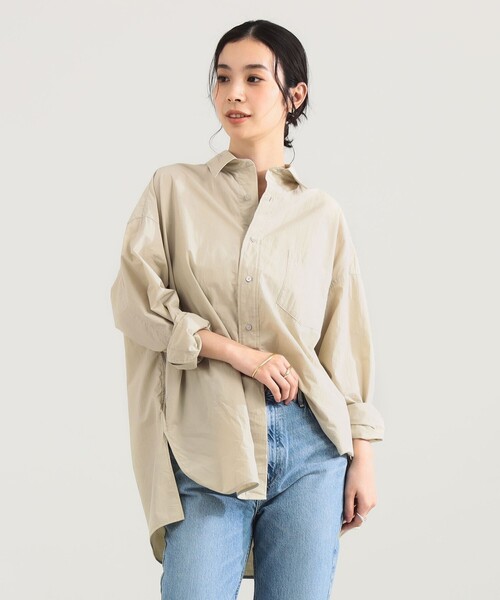 TICCA（ティッカ）の「TICCA / コットン スクエア ビッグシャツ