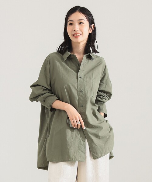 TICCA（ティッカ）の「TICCA / コットン スクエア ビッグシャツ