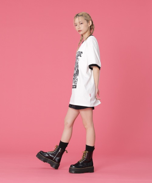 tシャツ VENTIQUE/ベンティーク/トリムTee レディース メンズ セール】VENTIQUE/ベンティーク/トリムTee（Tシャツ/カットソー