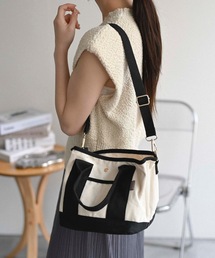 Curaful（クラフル）の「マルチポケット2WAYトート（トートバッグ）」