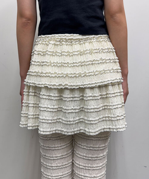 グレー フレア巻きスカート風パンツ　tao COMME des GARÇONS kldclothing_uslpmmkem70h