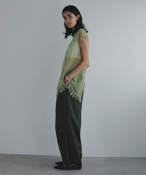 ニット セーター MANOF/マノフ/WAIST TUCK KNIT SET UP レディース WAIST TUCK KNIT SET UP｜DRESS(ドレス)｜MANOF OFFICIAL ONLINE