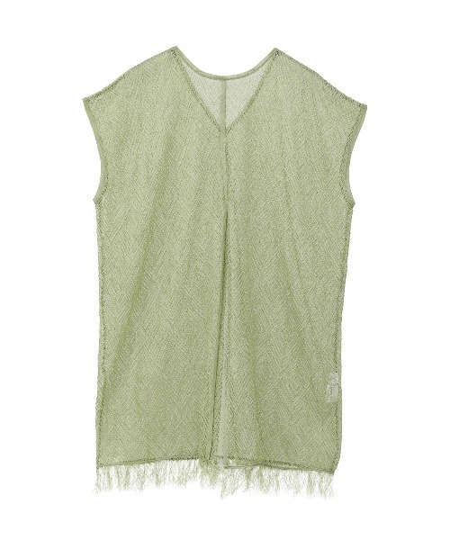 MANOF  2トーンカラー　KNITTOPS SHAGGY LAME KNIT TOPS｜TOPS(トップス)｜MANOF OFFICIAL ONLINE